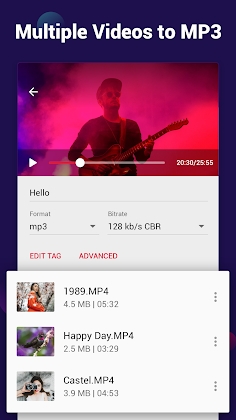Video to MP3 Converter – MP3 Cutter and Merger 3.5 screenshot 1