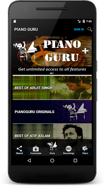 PIANO GURU gameplay screenshot 2