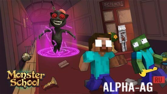 Monster School gameplay screenshot 1
