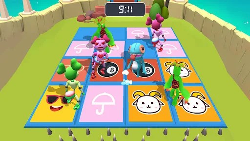 Blue Monster: Rainbow Survival gameplay screenshot 5