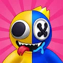 Blue Monster Rainbow Survival screenshot 1