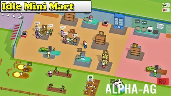 Mart And Farm: Idle Tycoon