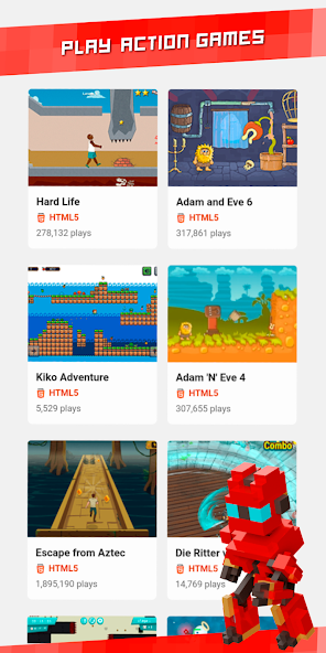 Y8 App screenshot 1