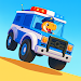 Dinosaur Police Car Games for Kids screenshot 1