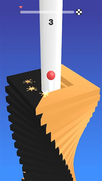 Stack Ball Falling