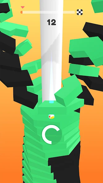 Stack Ball Falling screenshot 2