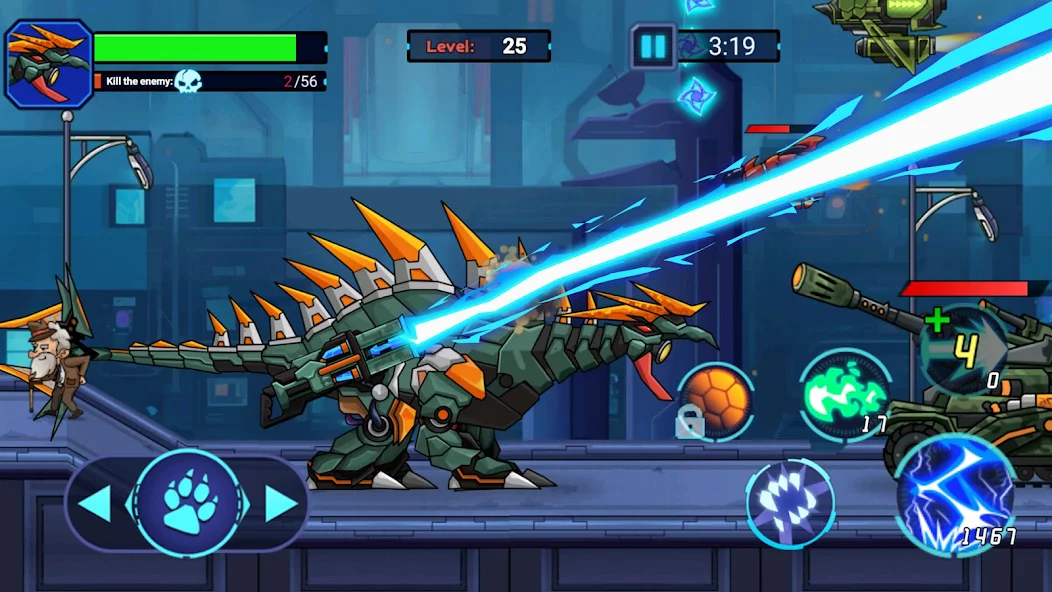 Mech Dinosaur War screenshot 2
