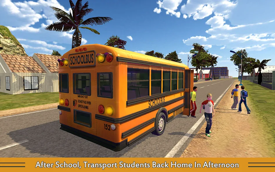 School Bus Game Pro gameplay preview 3