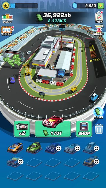 Idle Car Racing gameplay screenshot 8