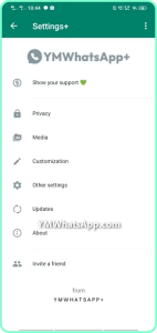 YMWhatsApp+ preview screenshot 4