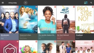 Cinema HD library display