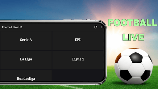 Football Live TV HD screenshot 2