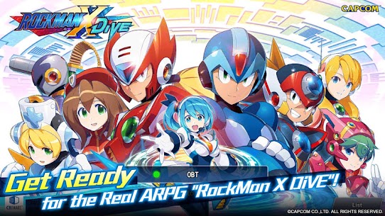 MEGA MAN X DiVE MOD APK Screenshot 1