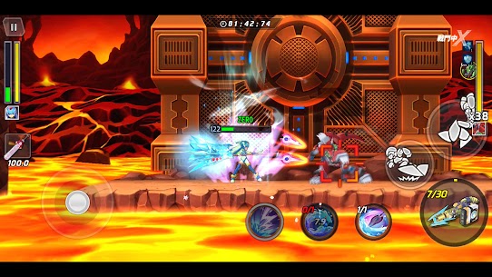 MEGA MAN X DiVE MOD APK Screenshot 2