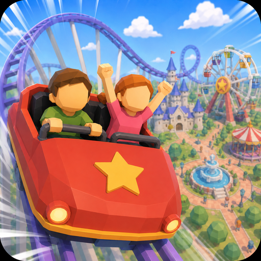 Idle Theme Park screenshot 1