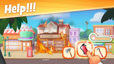 Town Story: Renovation & Match-3 Puzzle Game screenshot 1