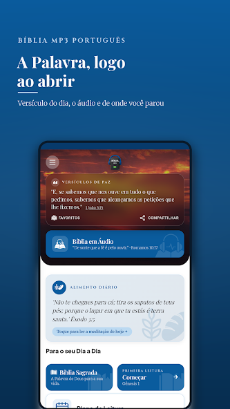 Bíblia MP3 Português screenshot 1