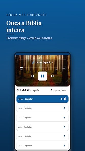 Bíblia MP3 Português screenshot 3