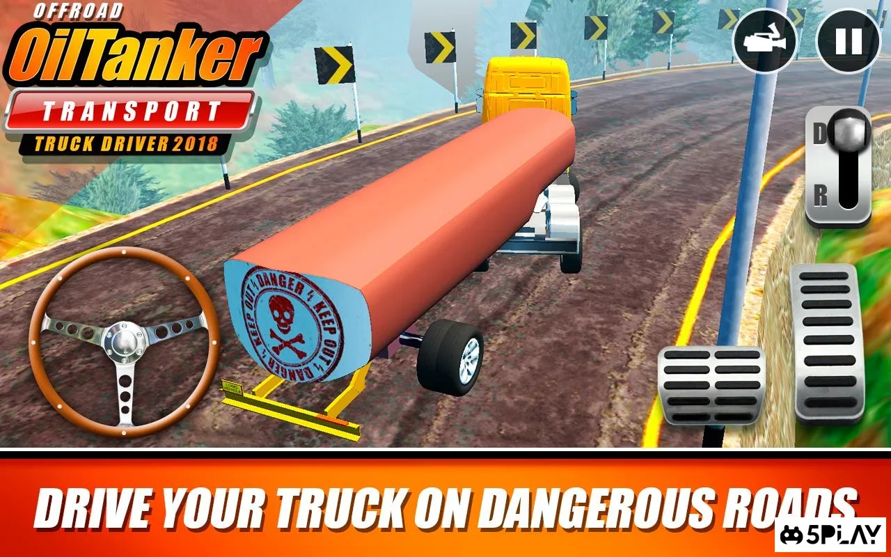 Offroad Oil Tanker Transport Truck Driver 2018