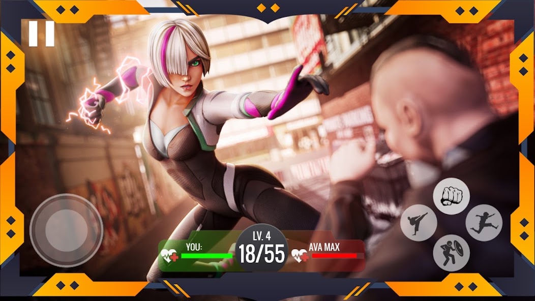 Superhero Girl Spider Fighter screenshot 1