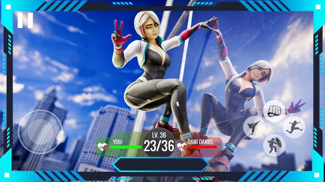 Superhero Girl Spider Fighter screenshot 2