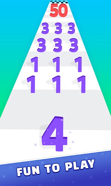 Merge Master Number Run screenshot 2
