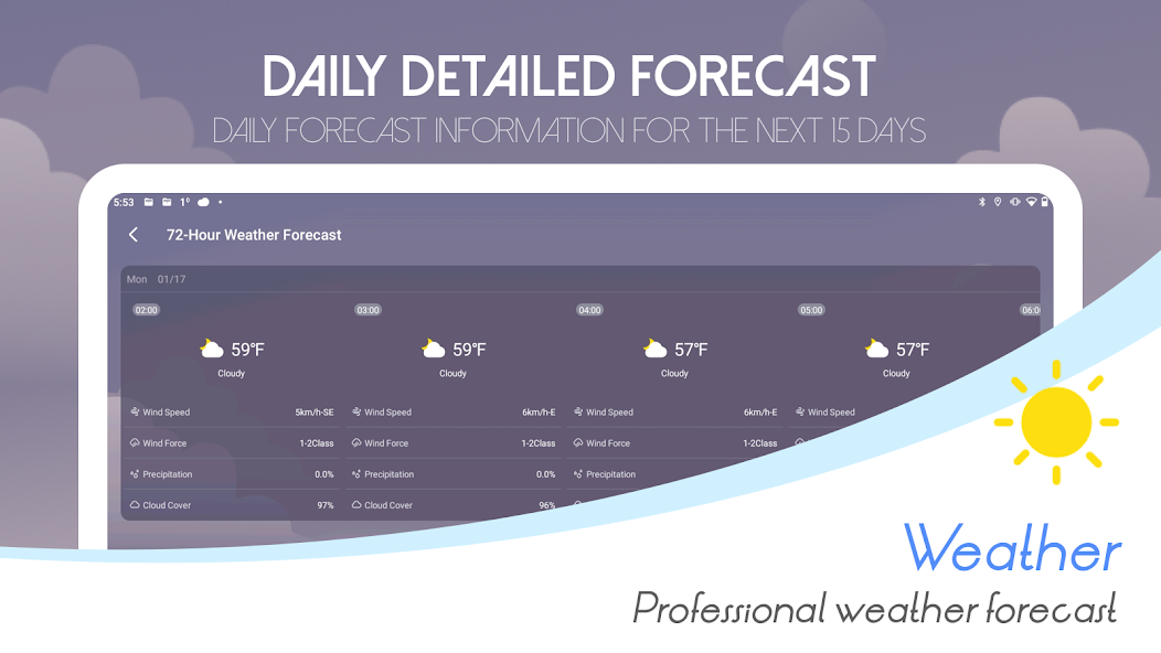 Daily Weather screenshot 2