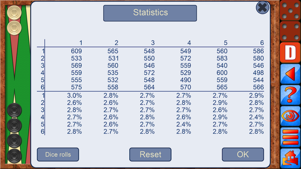 Backgammon V+ screenshot 3