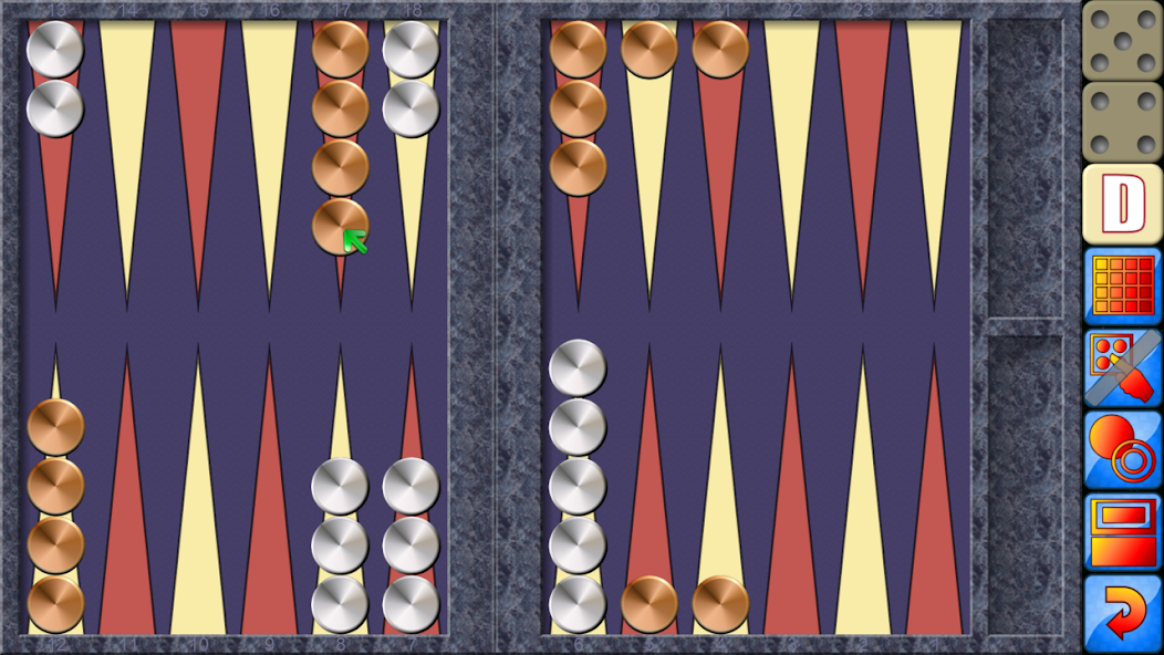 Backgammon V+ screenshot 4