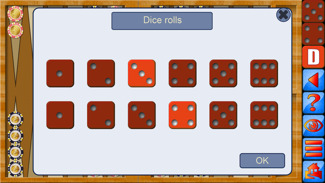Backgammon V+ screenshot 5