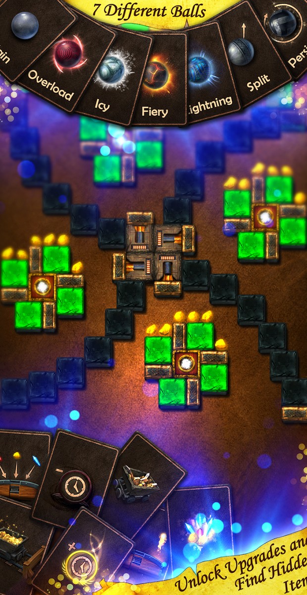 Third gameplay image of Ancient Bricks