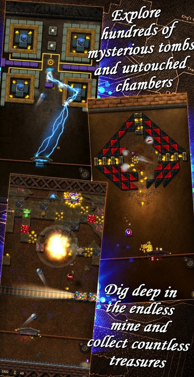 Fifth gameplay image of Ancient Bricks