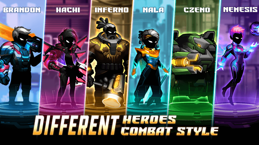 Cyber Fighters Premium screenshot 2