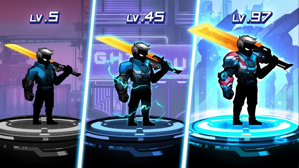 Cyber Fighters Premium screenshot 4