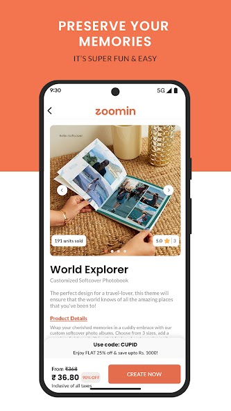 Zoomin screenshot 2