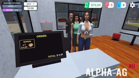 Modded My Burger Shop Simulator screenshot 4