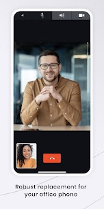 Third screenshot of Acrobits: VoIP SIP Softphone