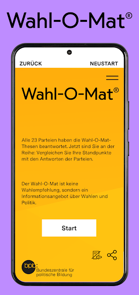 Wahl-O-Mat screenshot 2