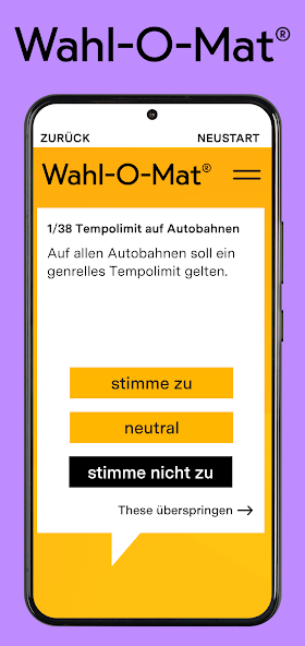 Wahl-O-Mat screenshot 3