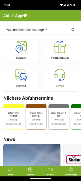 Abfall-AppNF screenshot 1