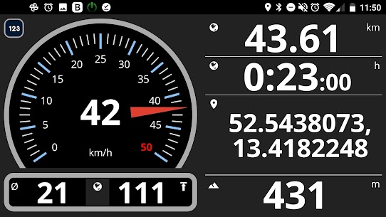 Easy Speedometer Pro Preview 2