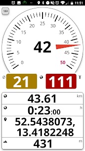 Easy Speedometer Pro Preview 3