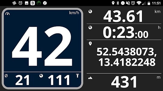 Easy Speedometer Pro Preview 4
