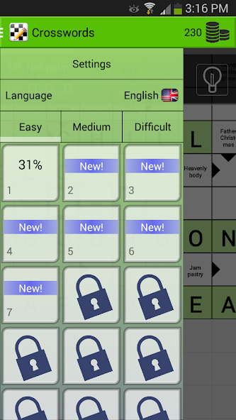 Crosswords screenshot 2