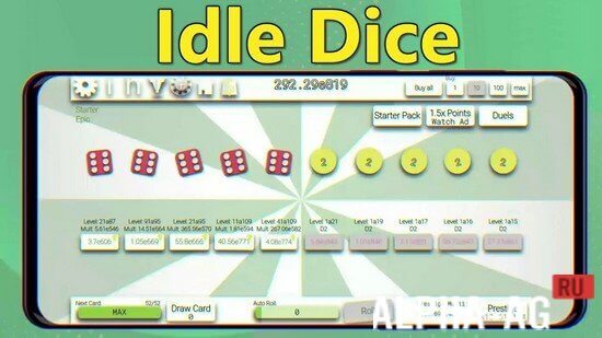 Modded Idle Dice screenshot 1