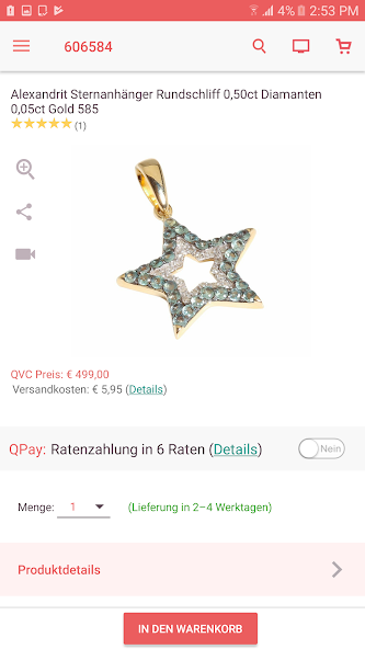 QVC screenshot 1