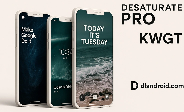 Desaturate Pro KWGT Mod screenshot 1
