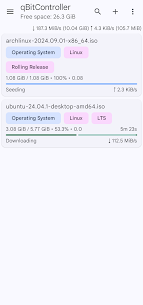 qBitController screenshot 2