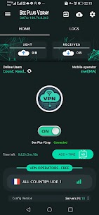 Bee Plus V2ray for Android free 2024 screenshot 1
