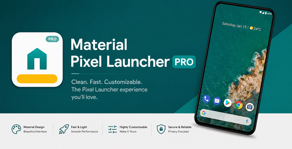 Launcher Pixel Pro 2.4.2 screenshot 1